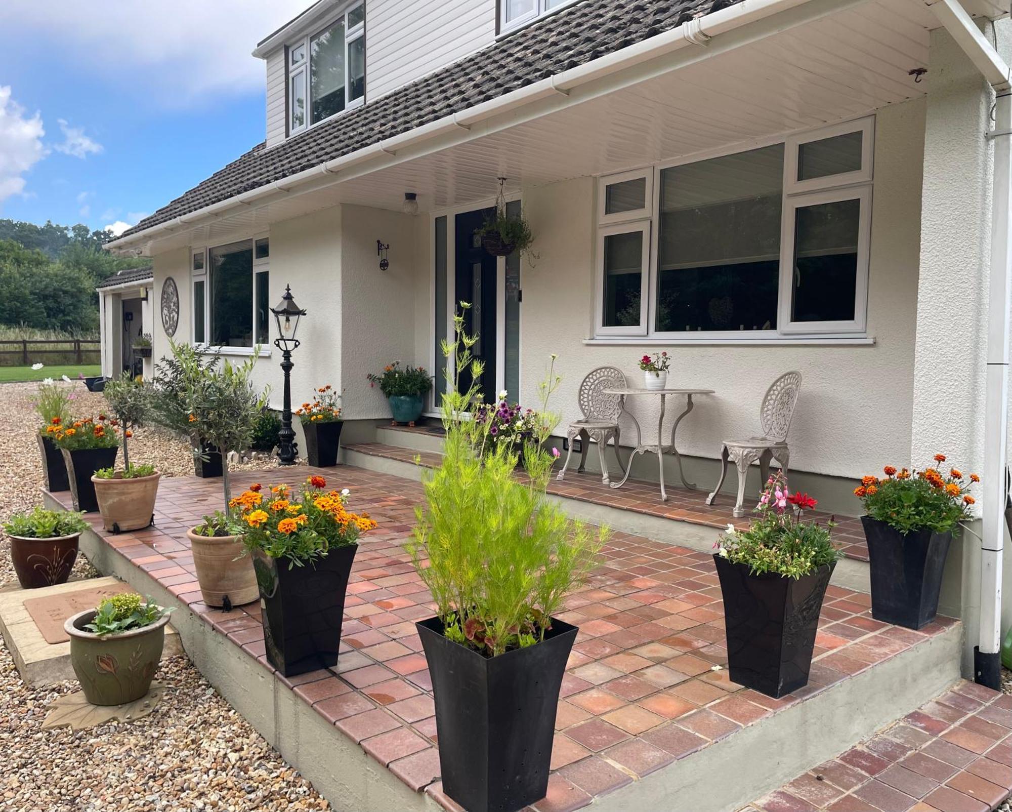 Woodland House B & B Wimborne Minster Esterno foto