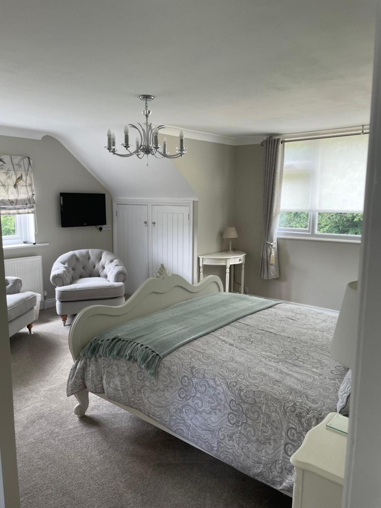 Woodland House B & B Wimborne Minster Esterno foto